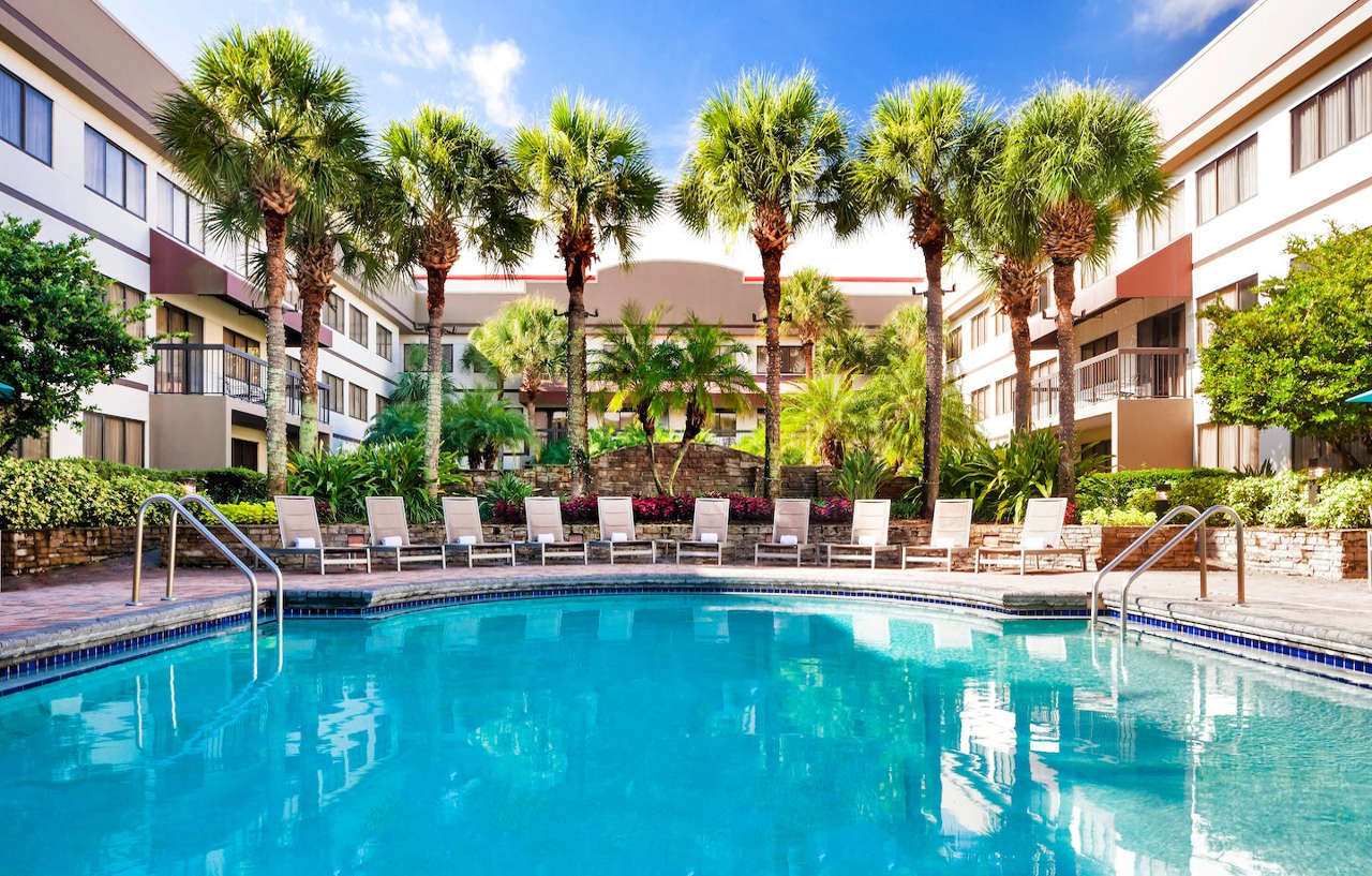 Sheraton Suites Orlando Airport Hotel Eksteriør billede